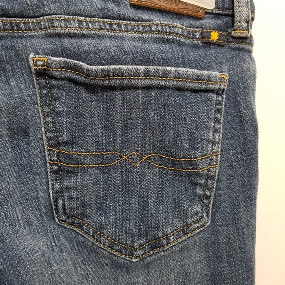 Lucky Brand shorts 2/26 Sweet Straight DIY cutoff frayed hem denim jean distress - Picture 10 of 15